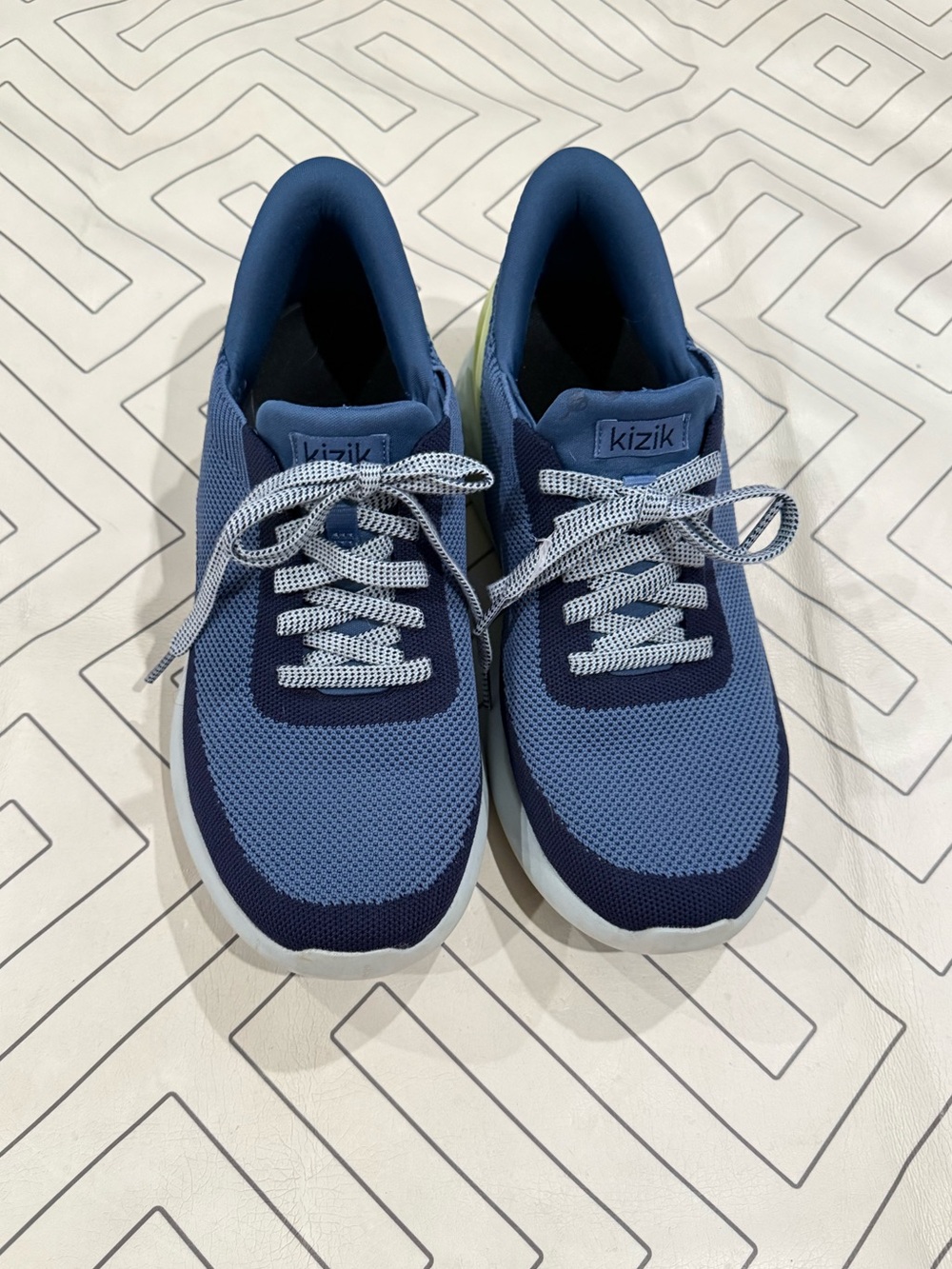 Kizik Blue Step In Sneakers